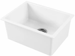 МОЙКА С ДВОЙНЫМ КРЕПЛЕНИЕМ 61 см Белый 5123 GALASSIA Dual mount