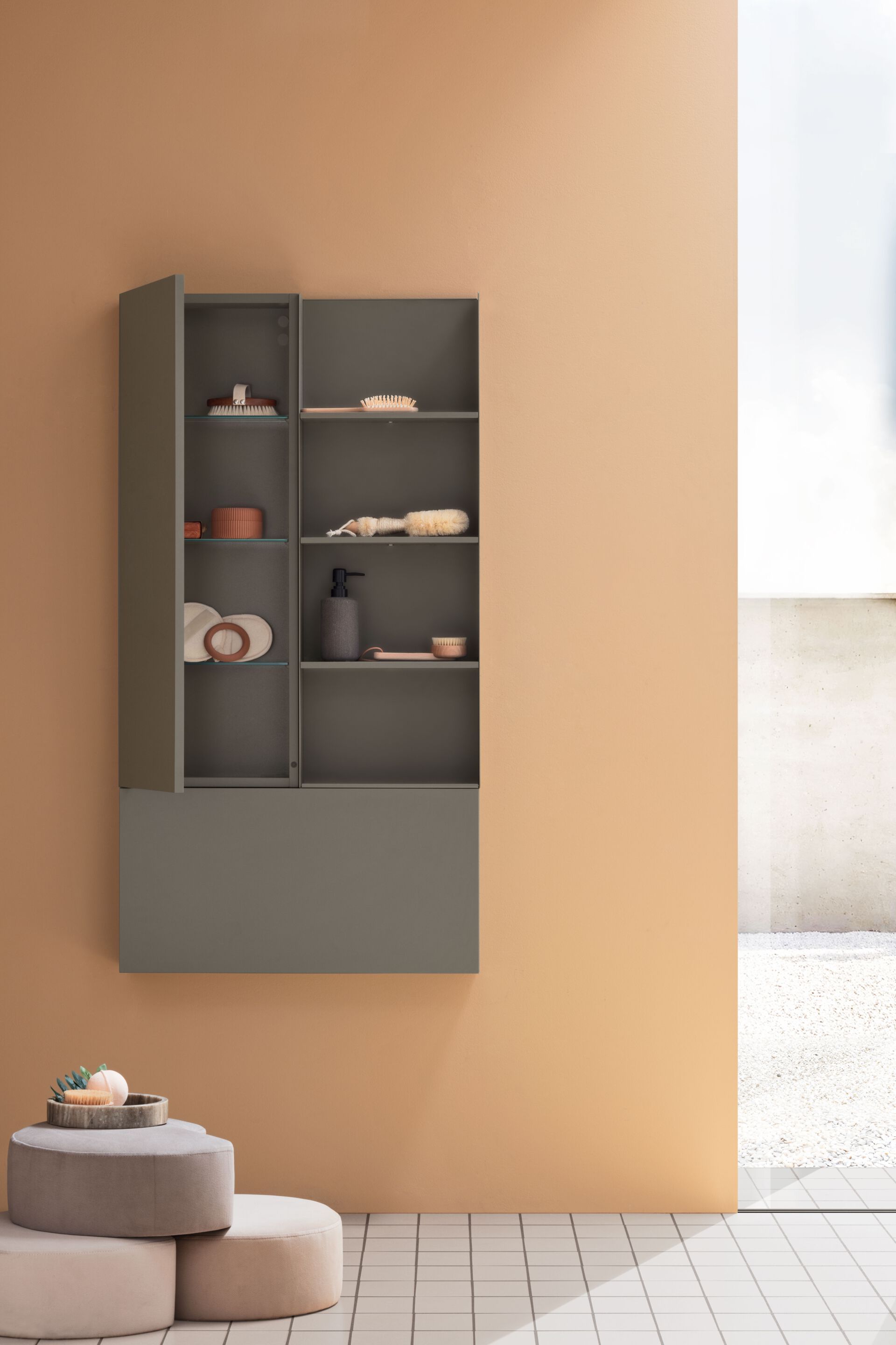 Матовый лакированный деревянный подвесной умывальник ARBLU Dress System ARCH-00067349 - Вид №5