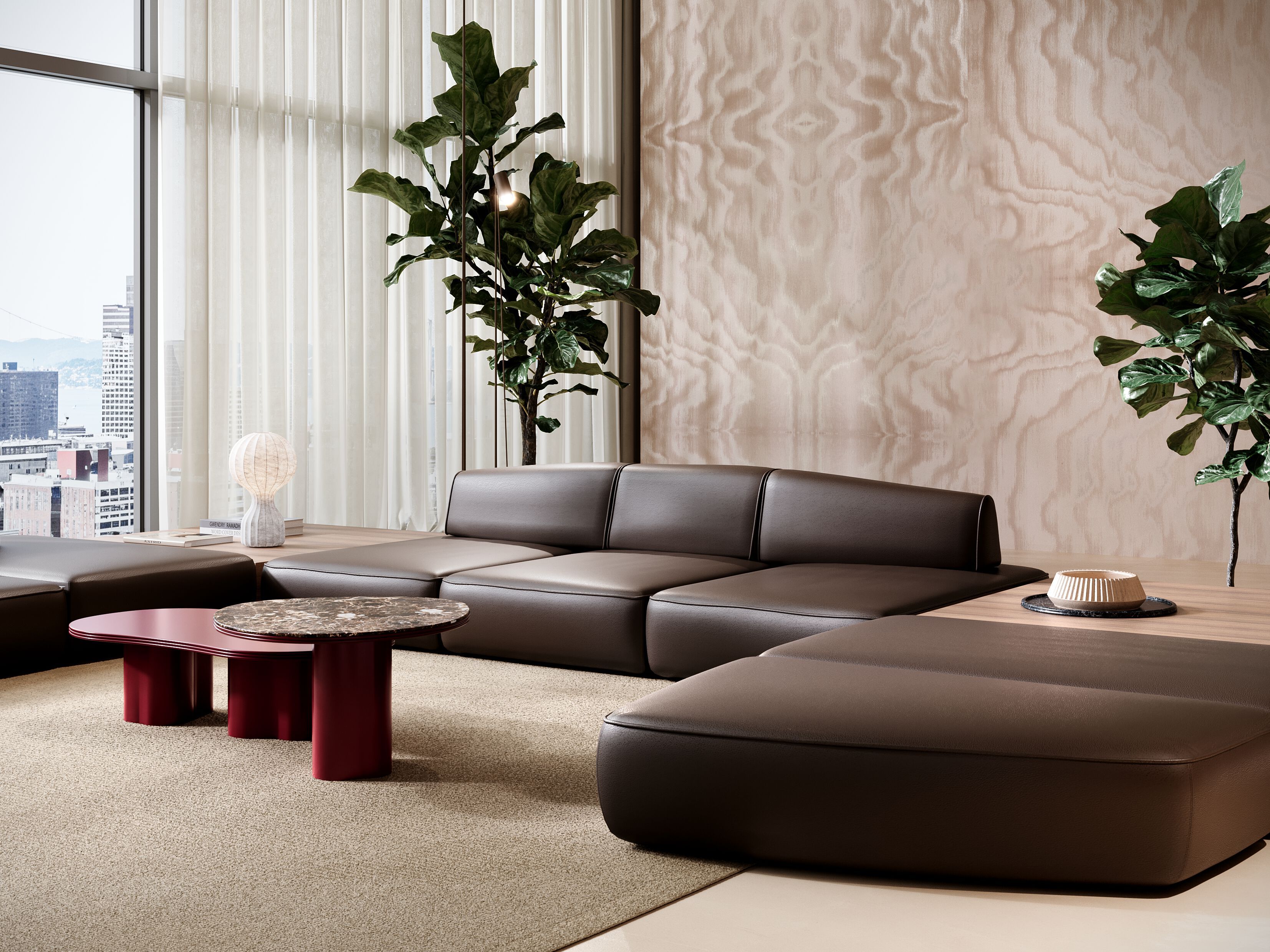 Модульный тканевый диван SITIA PAVÉ ARCH-00048383 - Вид №18