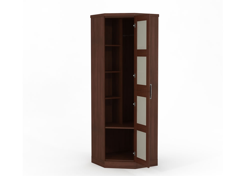 Шкаф угловой распашной беленый дуб "Парма" DREAMLINE ПАРМА 175348 Белый - Вид №2