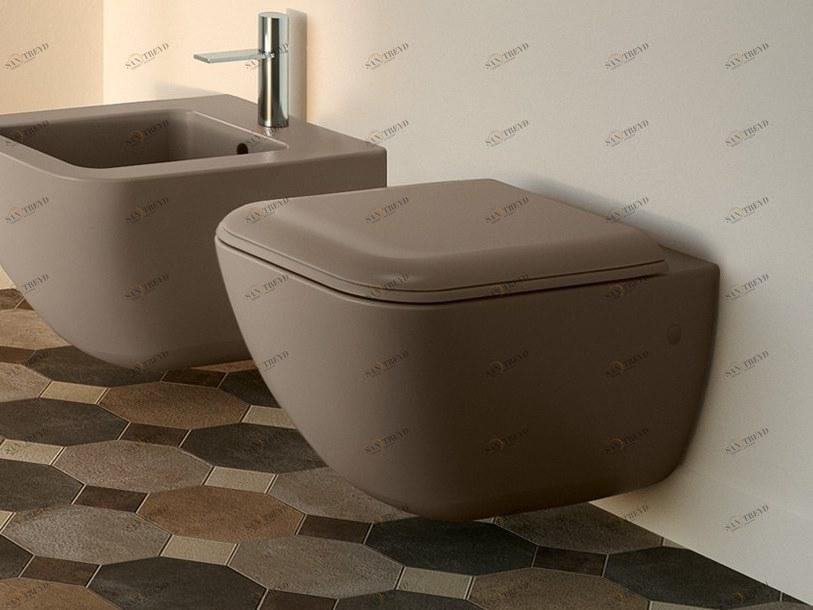 Подвесной унитаз настенный Белый Ceramica Cielo SHUI Comfort Италия sun-id-1349649