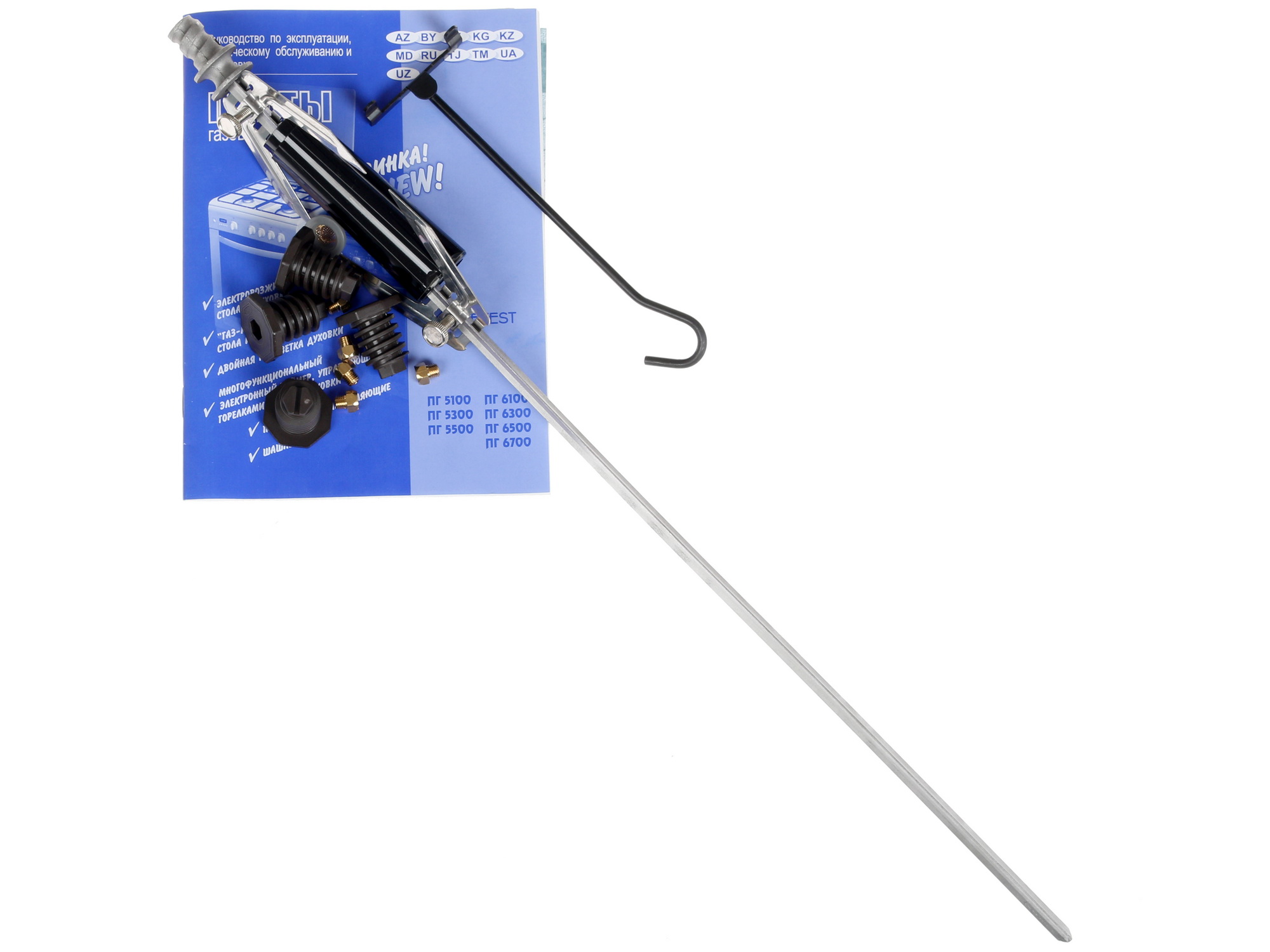 1089329 Газовая плита Gefest 6100-02 0068 серый STDN-0126642 - Вид №10