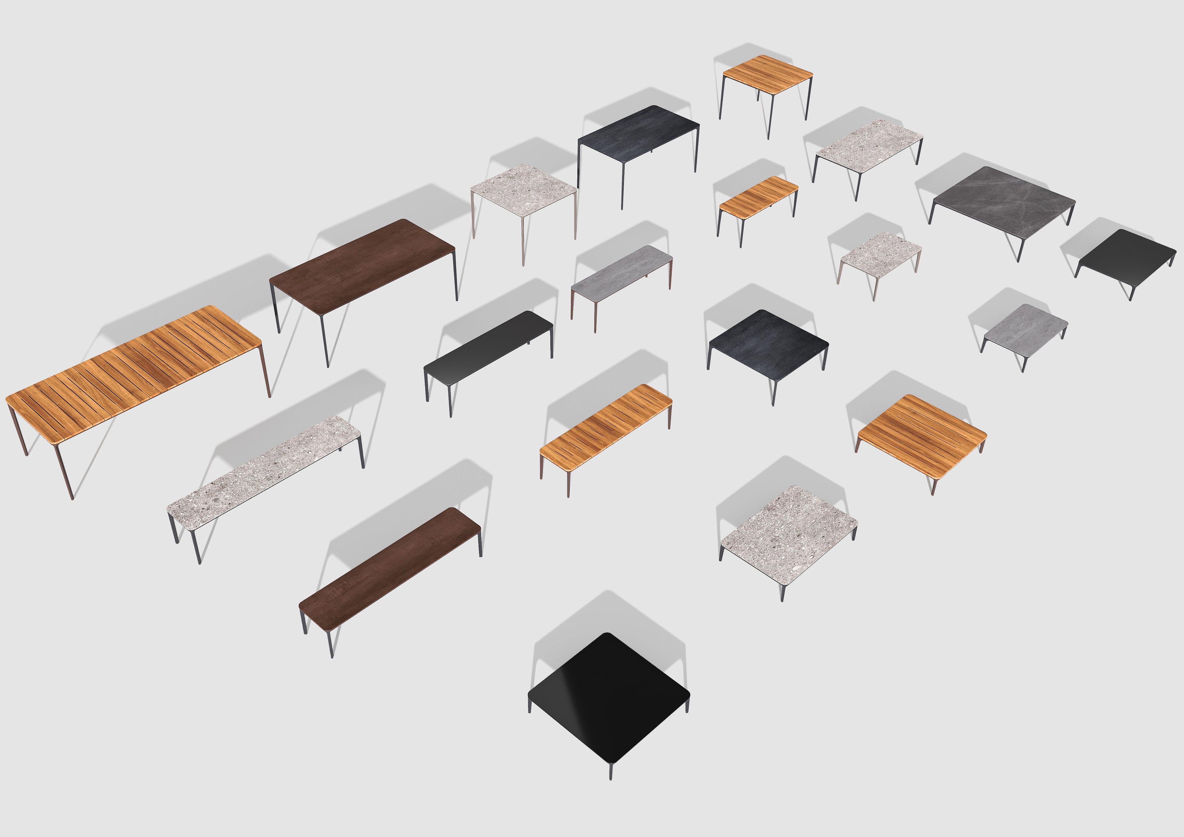 Деревянная садовая скамейка Sovet Italia тонкий ARCH-00031627 - Вид №6