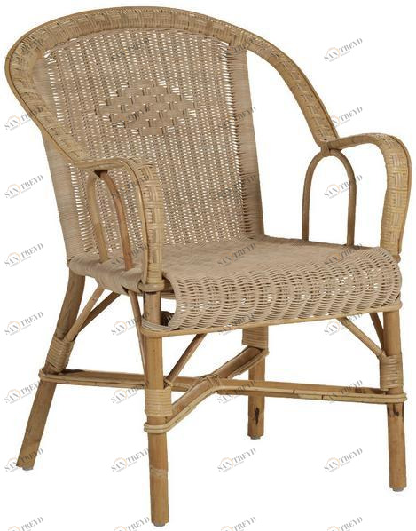 Kok Maison Кресло из ротанга с подлокотниками Grand père sun-id-1462306