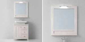 Avila Dos Зеркало COLONIAL в раме с полкой 70x85 Color 28 COLONIAL COUNTRY