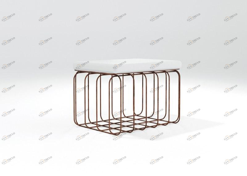 Barel Пуф из цельного стержня и сиденье из экокожи Filodiferro sun-id-1476868