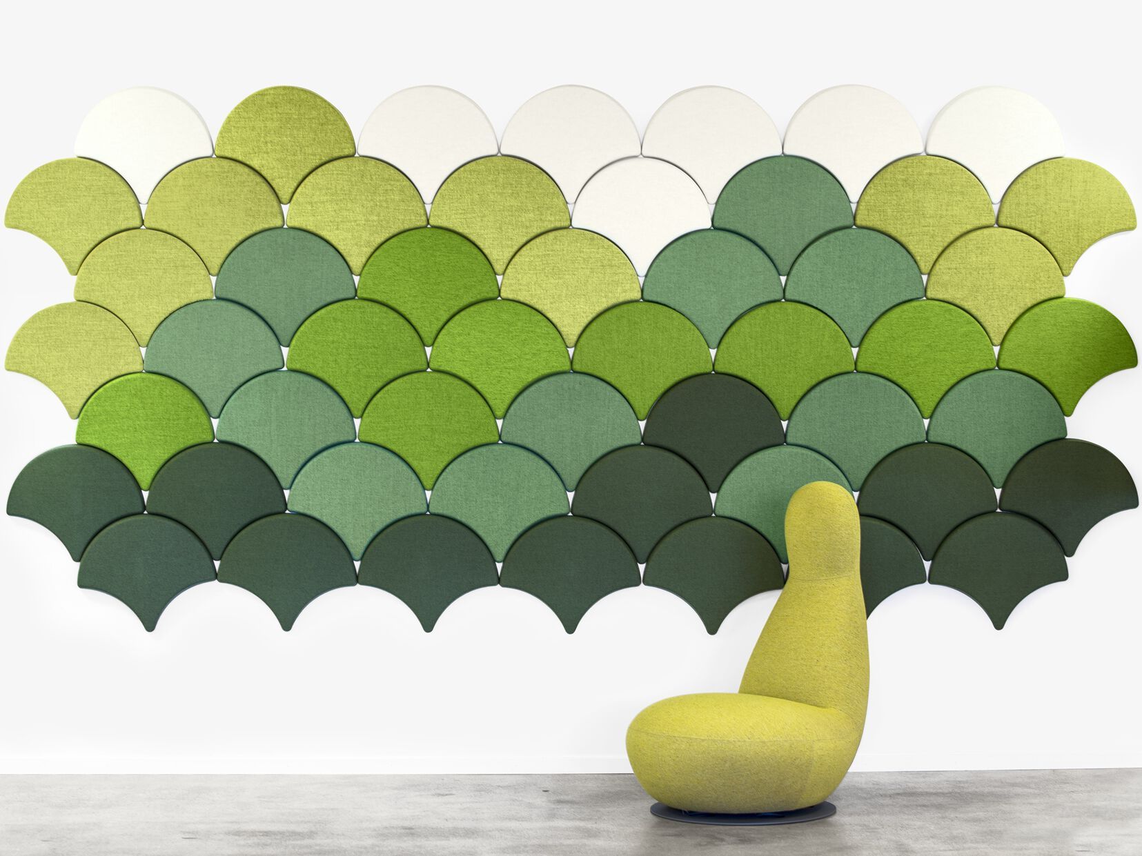 Акустическая войлочная панель Bla Station GINKGO ARCH-00062541