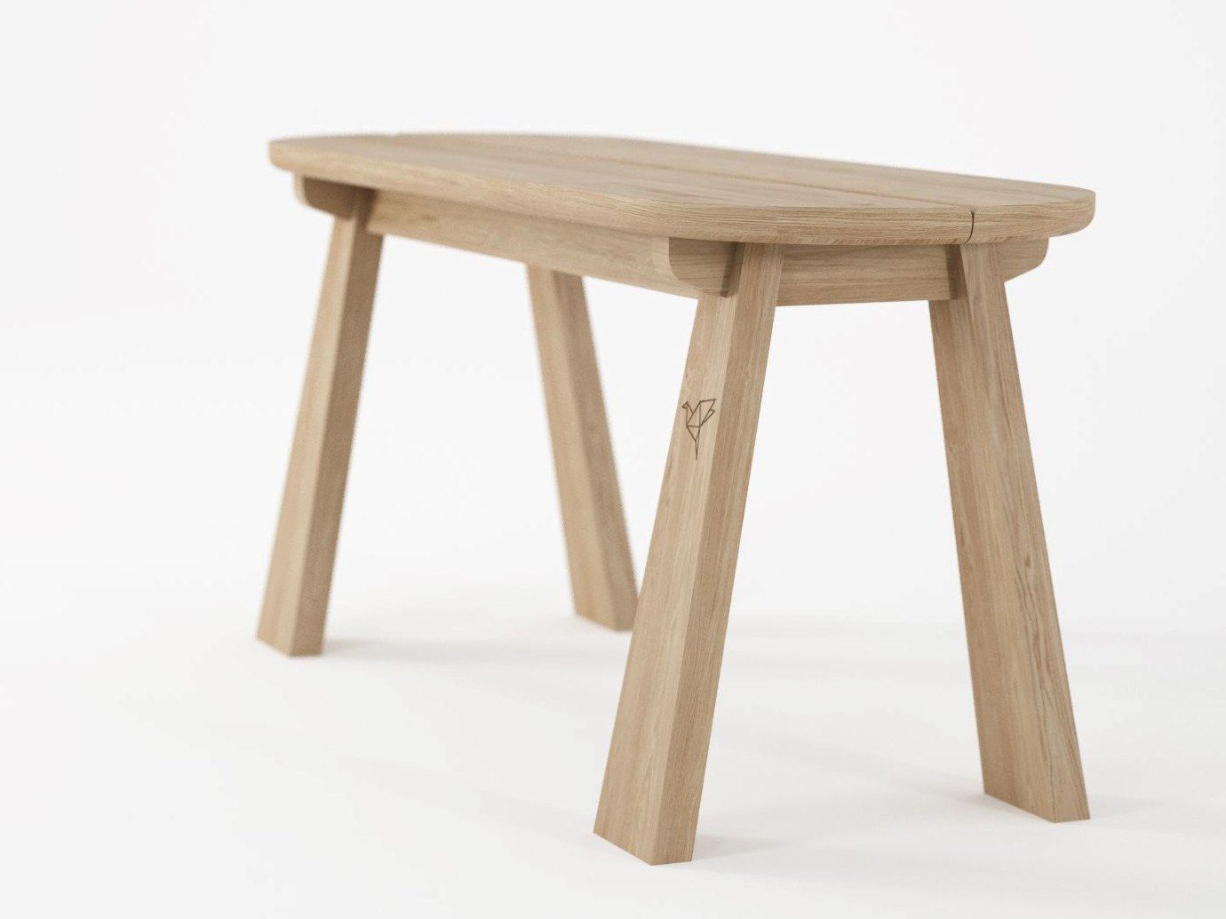 Скамейка из массива дерева KARPENTER EAST ARCH-00029948 - Вид №5