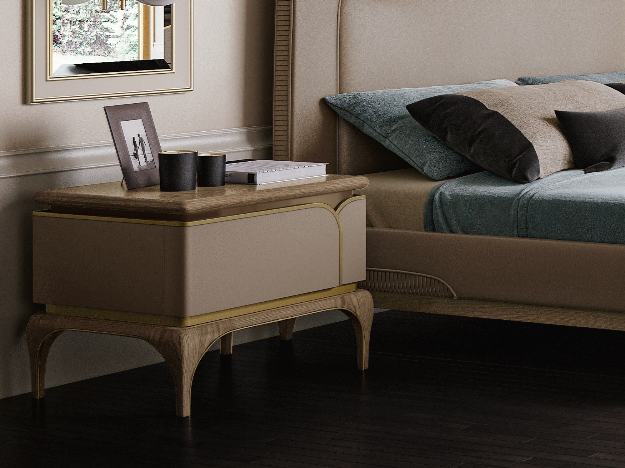 Деревянная тумбочка A.R. Arredamenti Александр ARCH-00121503