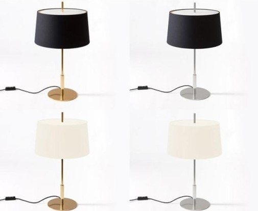 086305 Настольная лампа белая классика Santa & Cole Diana Santreyd - Вид №4