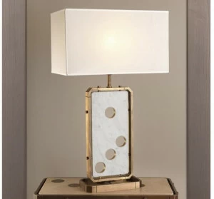 OFFICINACIANI Настольная лампа с отраженным светом из мрамора Domino Hl1076ta-1