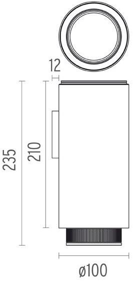Flos Светодиодный настенный светильник прямого света Architectural collection - muro+soffitto sun-id-1509335 - Вид №1