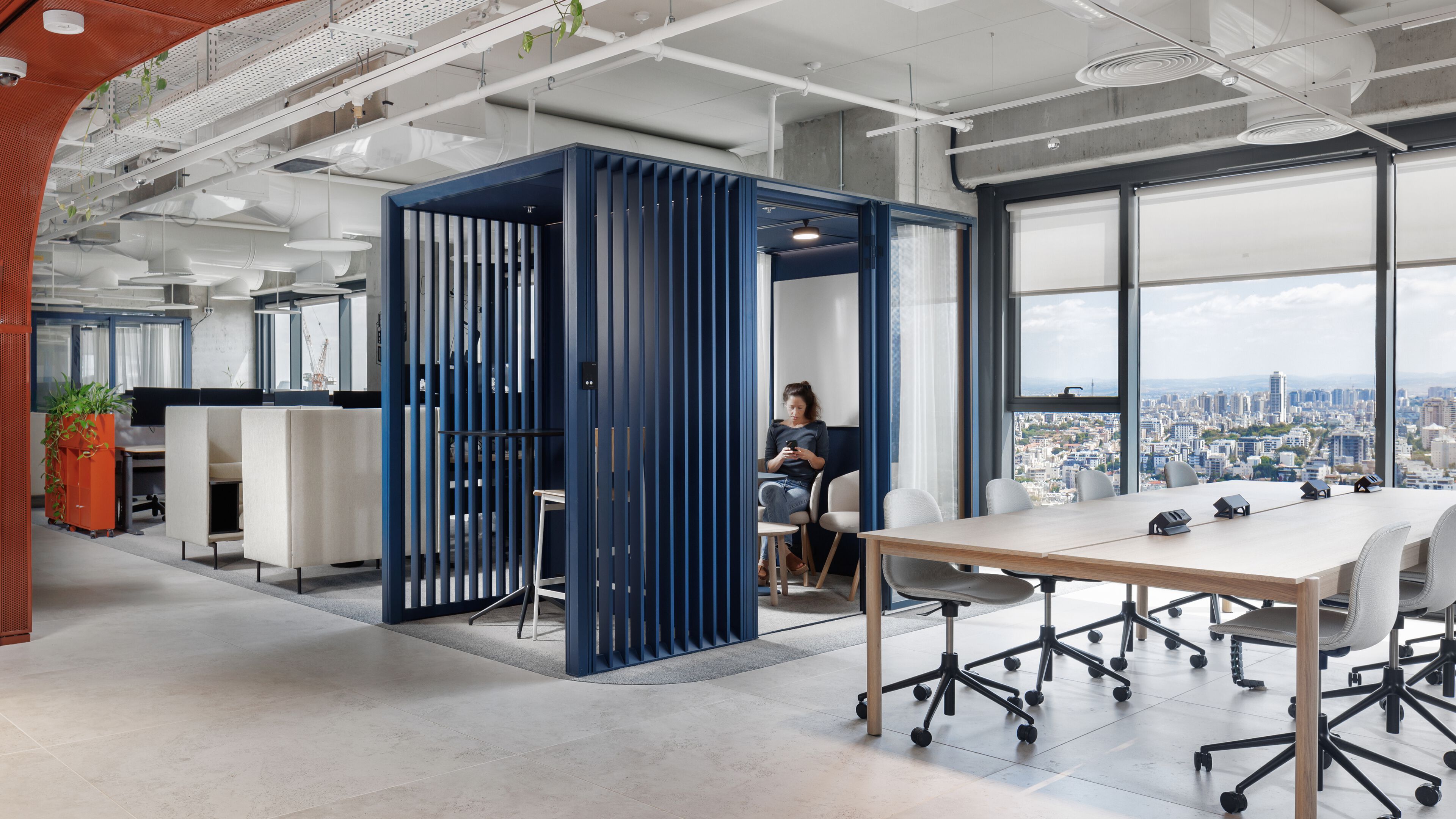 Модульный офисный остров из алюминия и стекла Mute Modular ARCH-00150205 - Вид №3