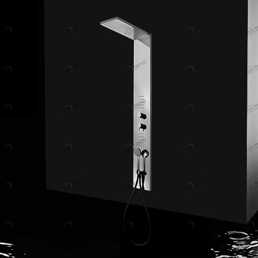 Душевая колонна термостатическая 7CYITE3 Geda Nextage Yoki с гидромассажем Душевая колонна Yoki