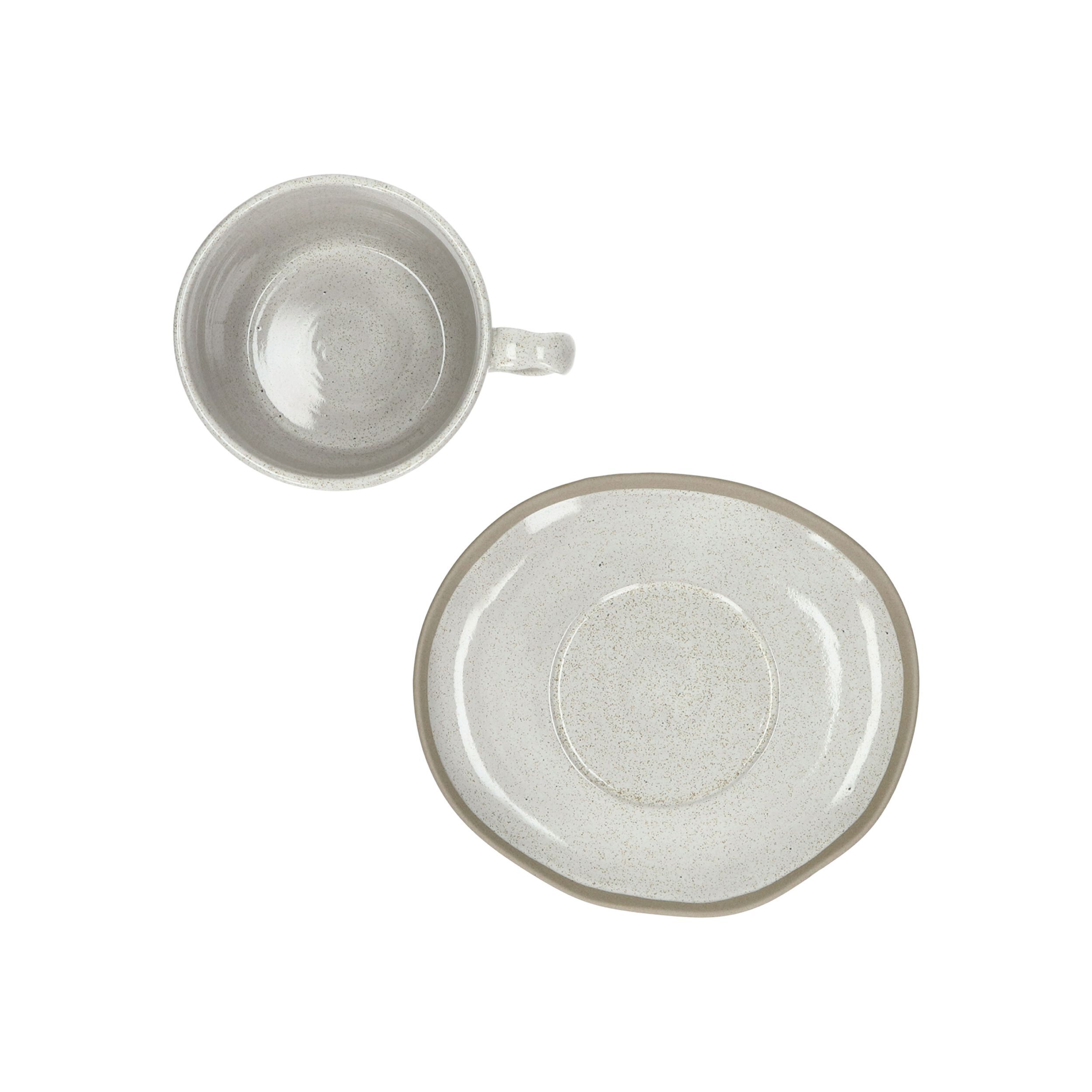 Фарфоровая чашка с блюдцем POMAX Primeval ARCH-00092415 - Вид №5