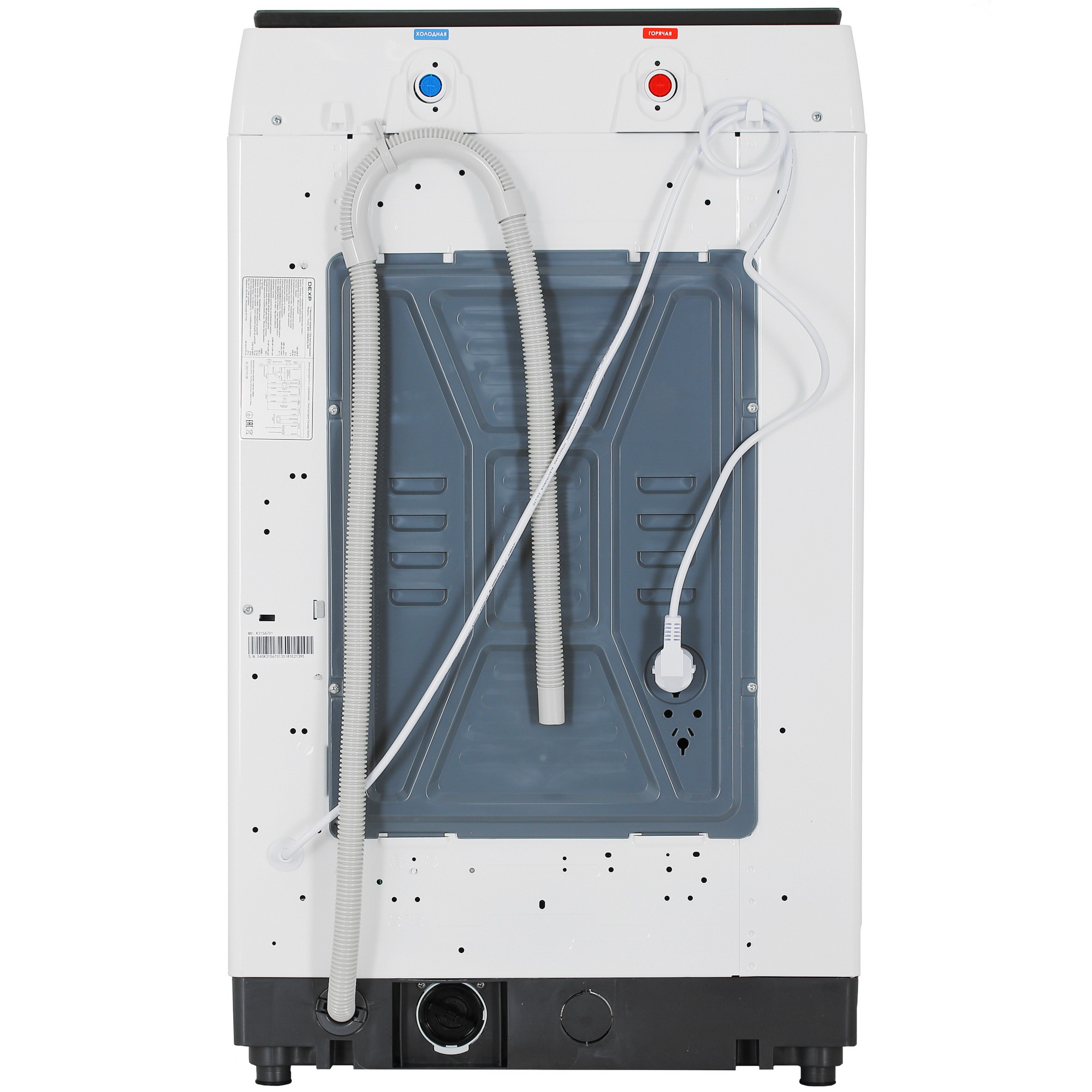 5059327 Стиральная машина DEXP WM-T868DMA/WB белый STDN-0099045 - Вид №11