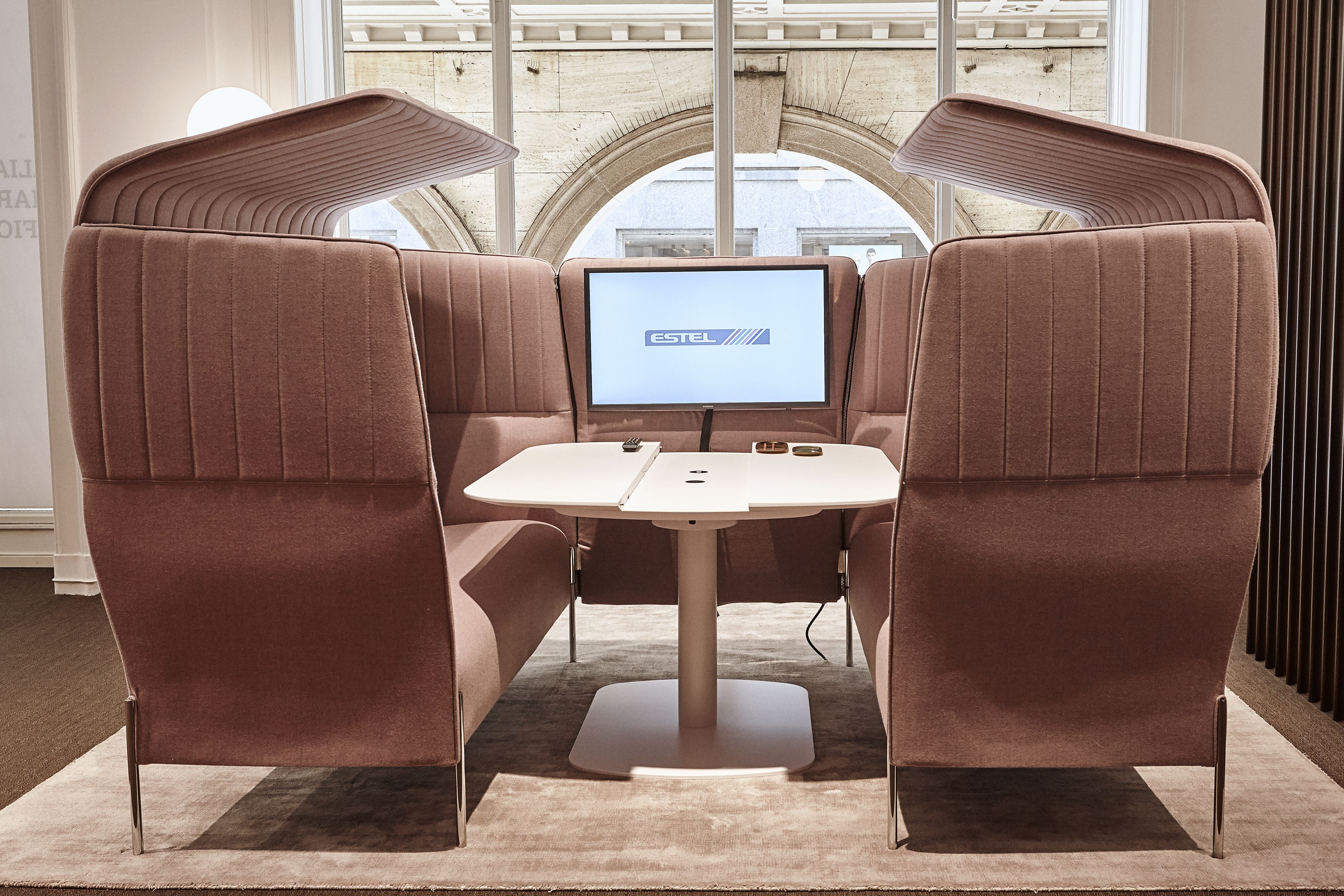 2-местный кожаный диван с высокой спинкой ESTEL GROUP Dolly ARCH-00061314 - Вид №8