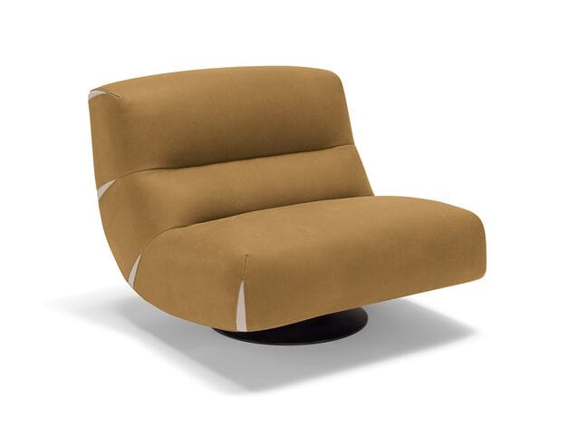 Тканевое вращающееся кресло без подлокотников Max Divani Swing ARCH-00083104