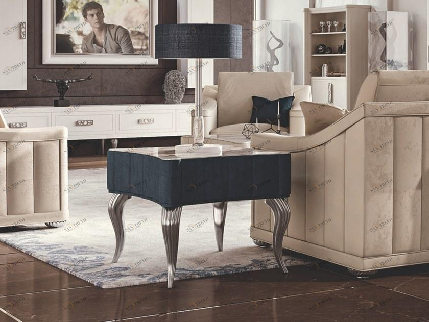 Valderamobili Журнальный столик квадратный Aura Auc051-a-b-cg