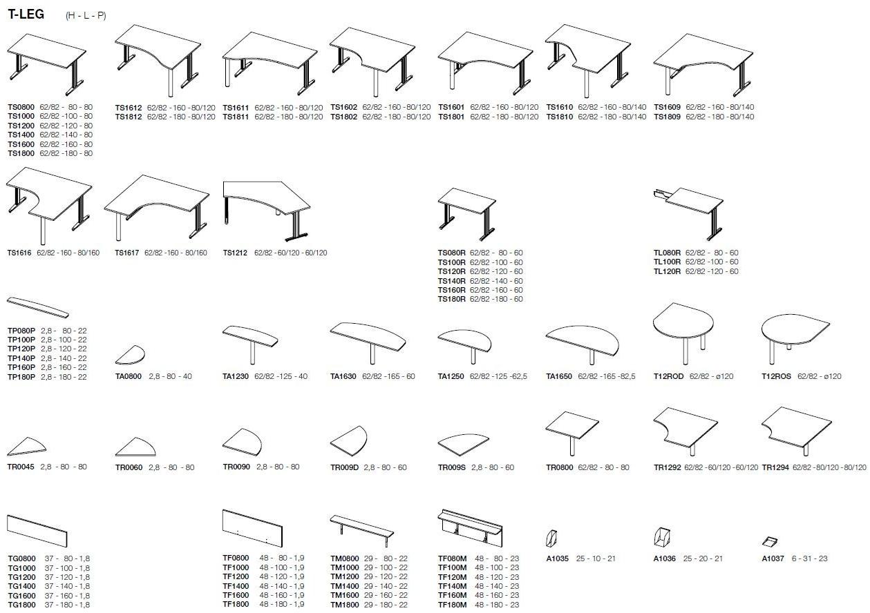 Ultom Модульный стол для переговоров T leg sun-id-1372326 - Вид №2