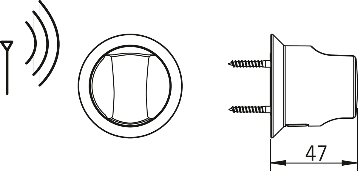 Oras 272550 Smart Держатель ручного душа 272550 Optima Хром  - Вид №1