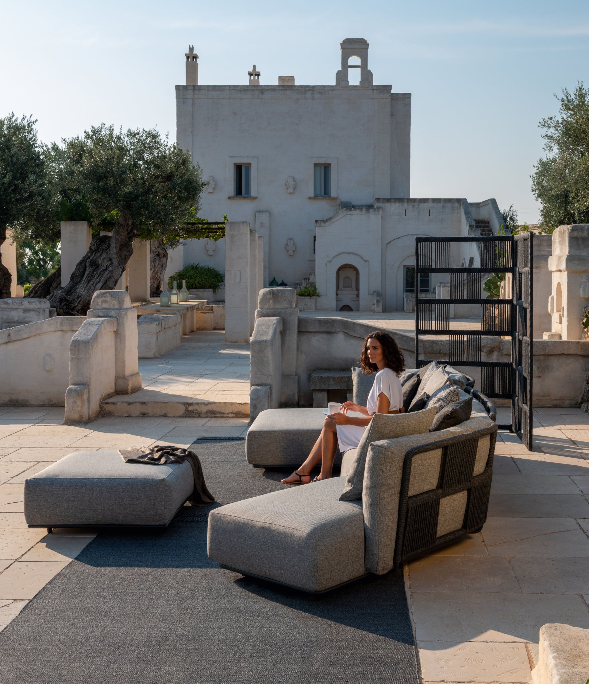 Веревочный садовый перегородочный экран Talenti Scacco ARCH-00117911 - Вид №5