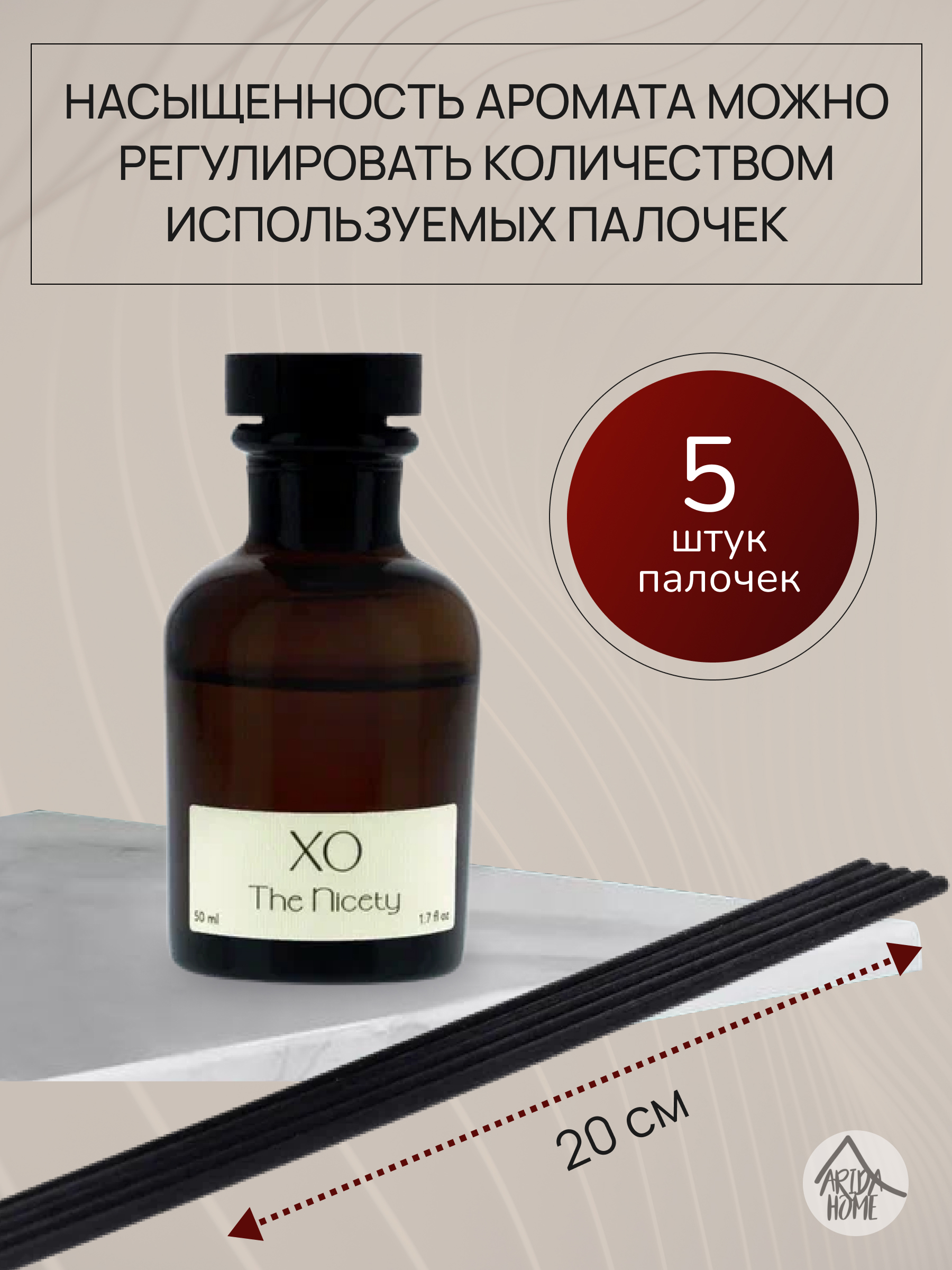 ARIDA HOME Аромадиффузор The Nicety с парфюмерным ароматом 50 мл 86866028 STLM-0072201 - Вид №3