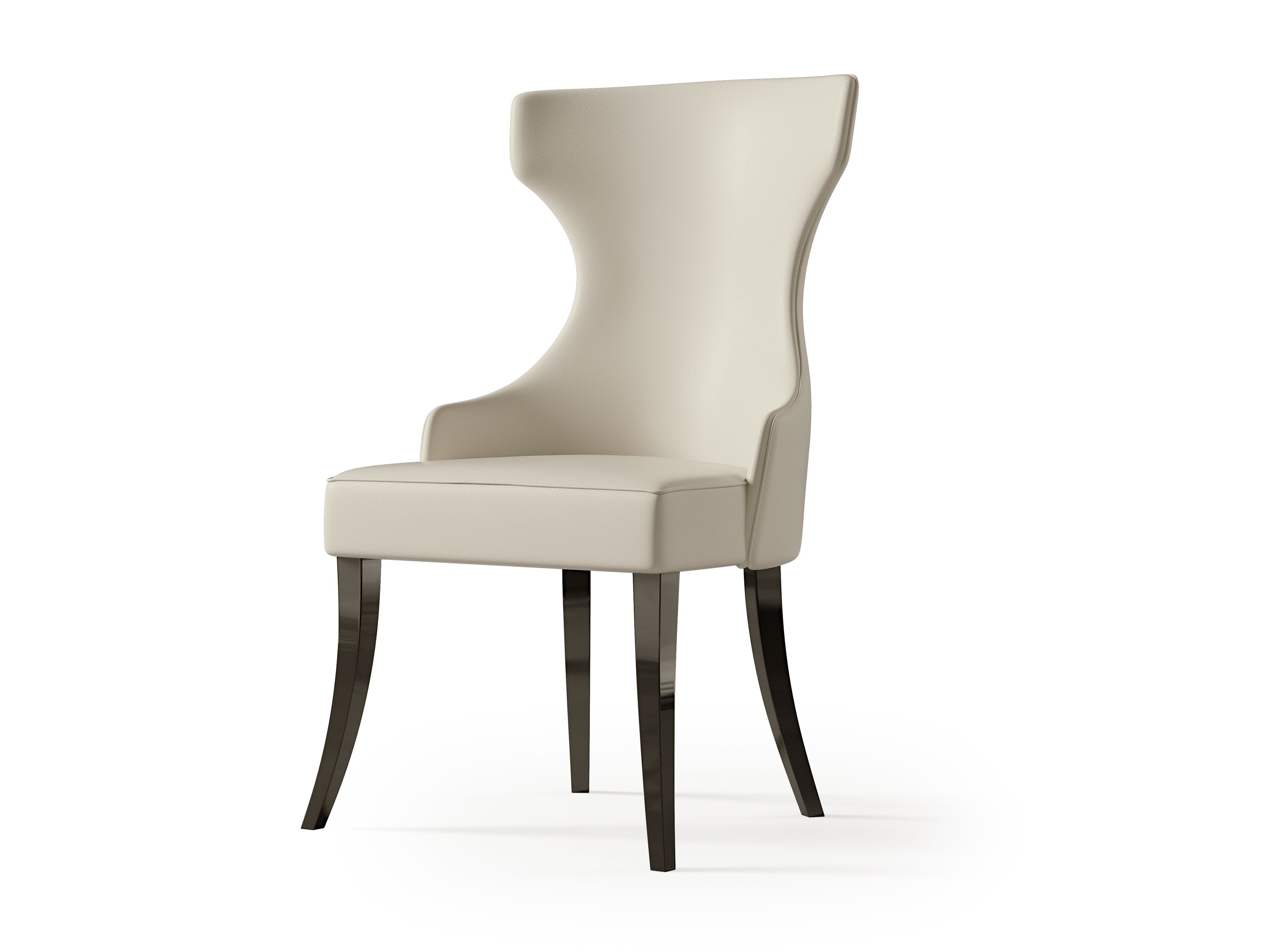 Кожаный стул с высокой спинкой Bizzotto Italia Atmosphera ARCH-00146115