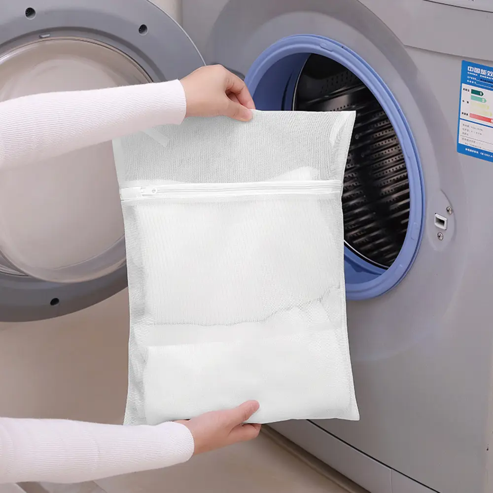 Мешок для стирки белья Vidage 50x40 см цвет белый Santreyd STLM-2181603 - Вид №5