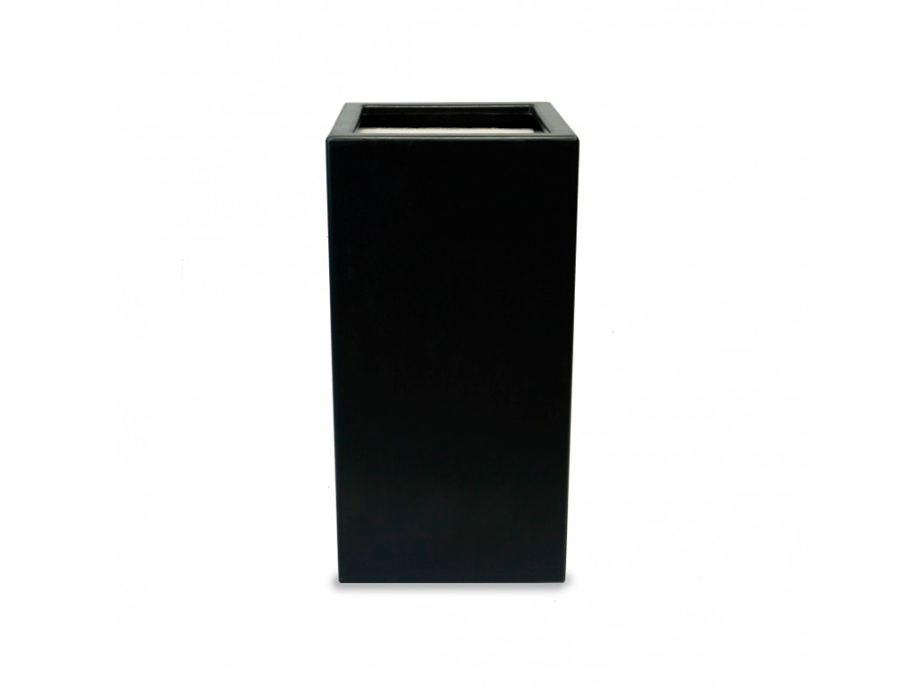 Кашпо коллекции "Кари" CD-03-60 40/40/80 RAL7021 ГеоПластБорд GPBST-78 - Вид №1