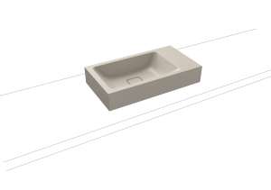 Умывальник KALDEWEI Сталь эмалированная 3074 445 теплый серый 10