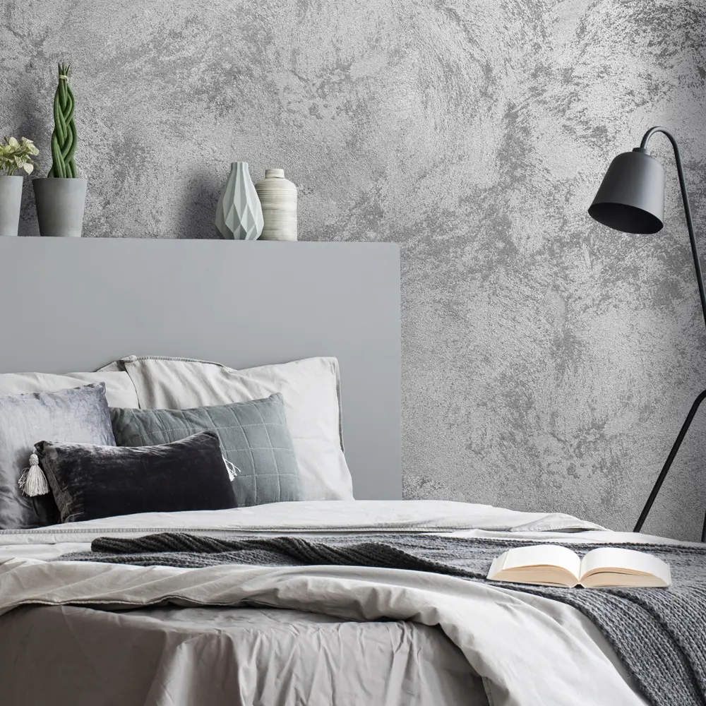 Краска перламутровая Maitre Deco «Sable Aluminium» с добавлением песка 2 кг STLM-2120099 - Вид №4