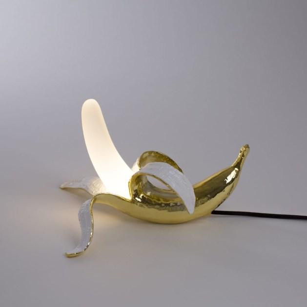 Seletti Настольная лампа из стекла и смолы Banana lamp sun-id-1403585 - Вид №3