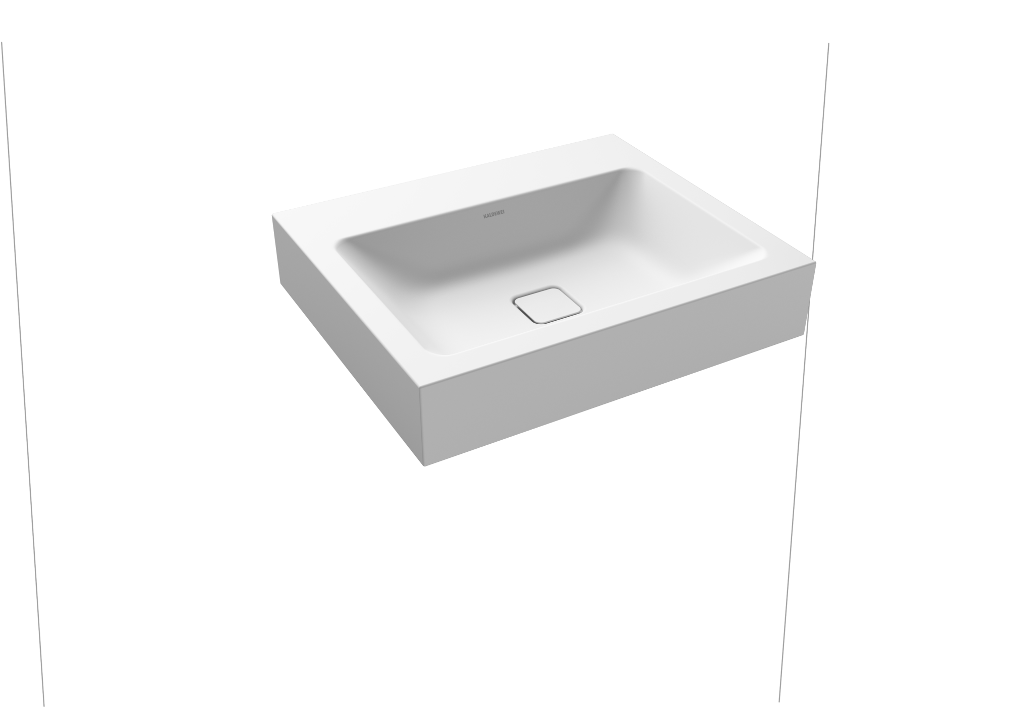 Умывальник KALDEWEI Сталь эмалированная 3089 258 альпийский белый матовый 30893060258 
