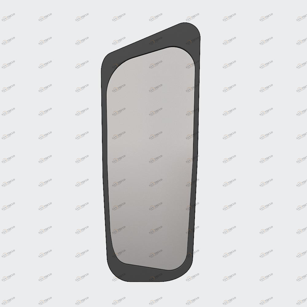Зеркало настенное большое темно-серое Woodi WOODI ДИЗАЙНЕРСКИЕ 00-3966334 Серый 