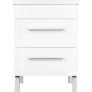 Тумба под раковину напольная Sensea «Аврора» 60 см цвет белый