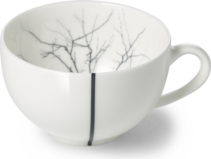 1049733 Dibbern Чашка для эспрессо Dibbern "Чёрный лес" 110мл Фарфор костяной 