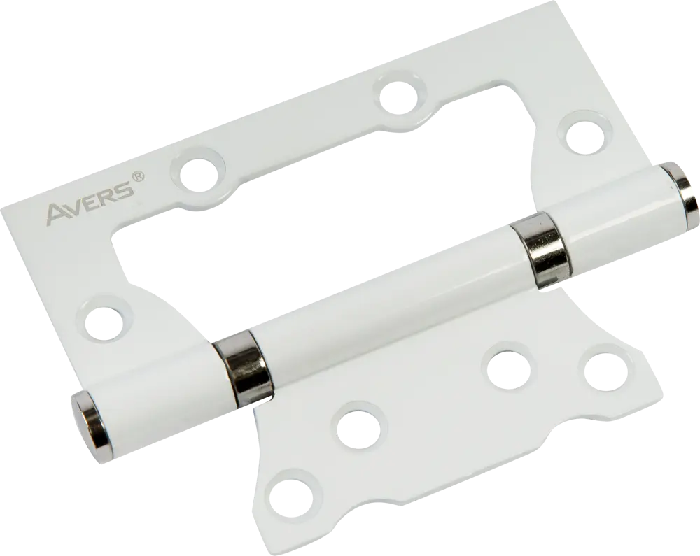 82153508 Петля без врезки B2-W/CR 100x75x2.5 мм, цвет белый STLM-0020593