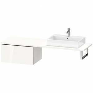 LC585402222 Шкафчик для консоли L-Cube #LC5854 720 x 547 мм Белый глянцевый декор