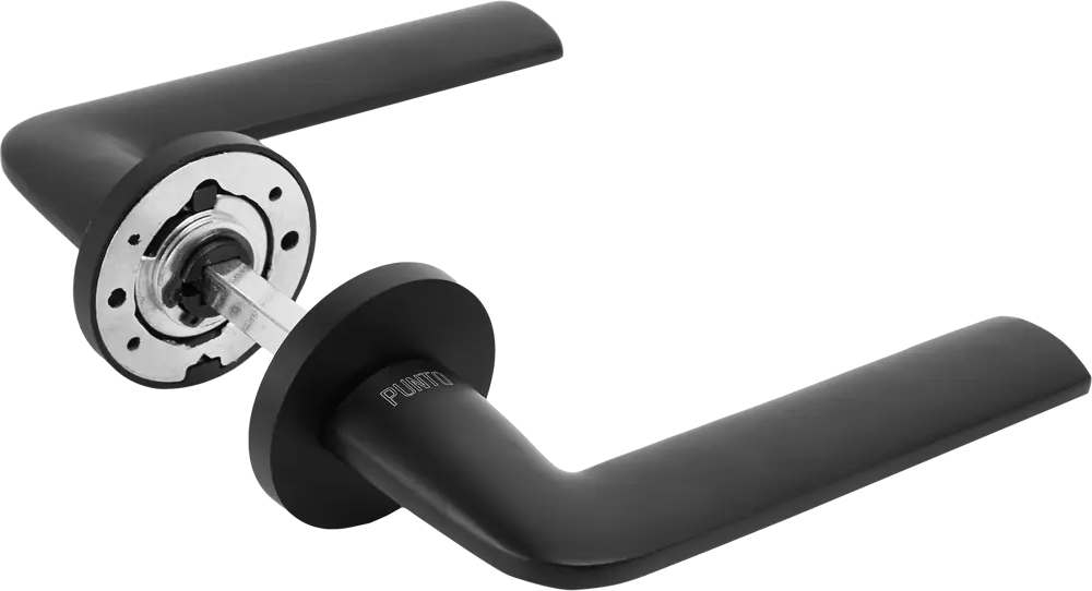 Дверные ручки PUNTO Aspect для межкомнатных дверей - элегантный черный 85203598
