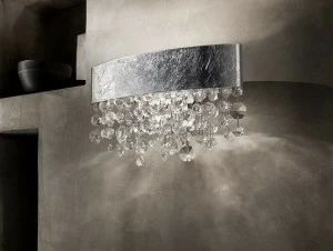 Masiero Бра из крашеного металла с кристаллами Olá