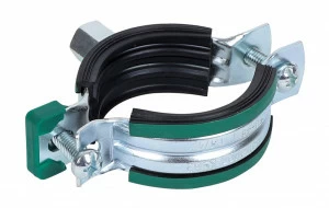 3396169 Крепление для труб  KSB2 Хомуты с вкладышем epdm (M8/10) для стальных, медных, чугунных и пластиковых (многослойных) труб