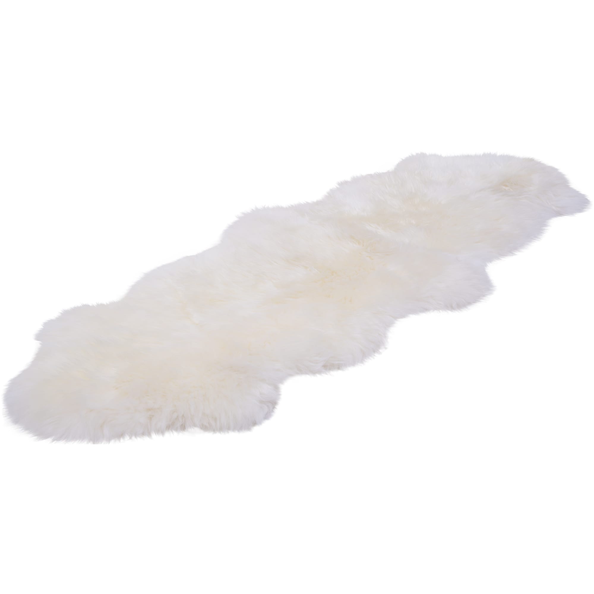 16353302 Шкура овечья двойная 1.55x0.5 м цвет белый Santreyd  - Вид №1