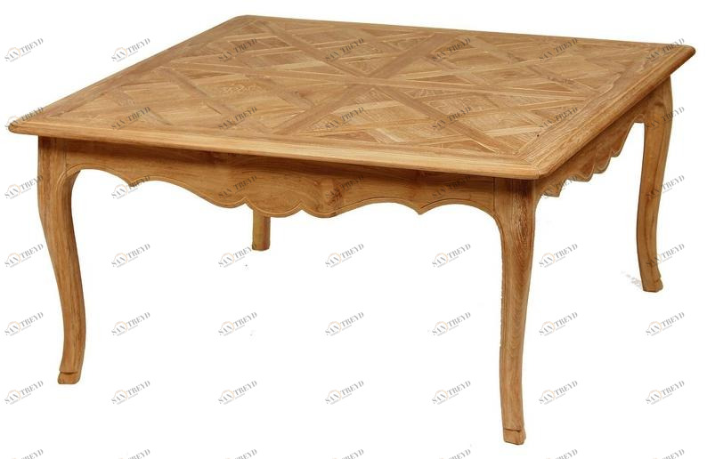 ASTELLO Квадратный садовый столик из тика Camélia CAMELIA sun-id-1407827