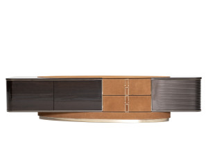 Низкий шкаф для телевизора с ящиками