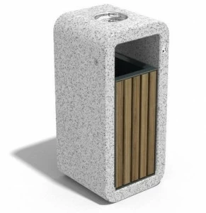 ENCHO ENCHEV - ETE Бетонный мусорный бак с пепельницей для улицы  241