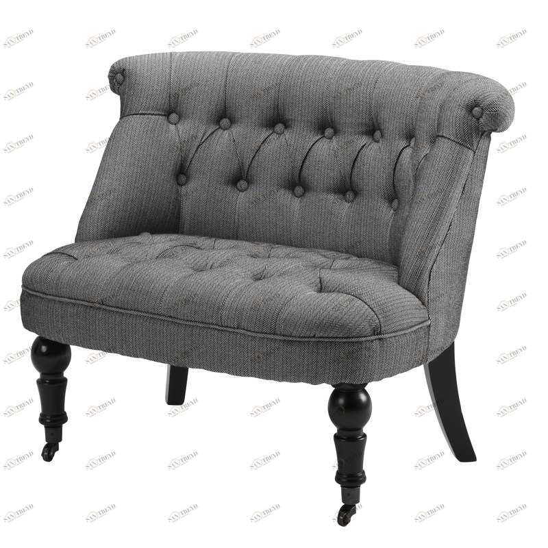 Кресло Camden от Eichholtz темно-серое EICHHOLTZ ДИЗАЙНЕРСКИЕ, EICHHOLTZ 062273 Серый 