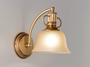 Латунный настенный светильник