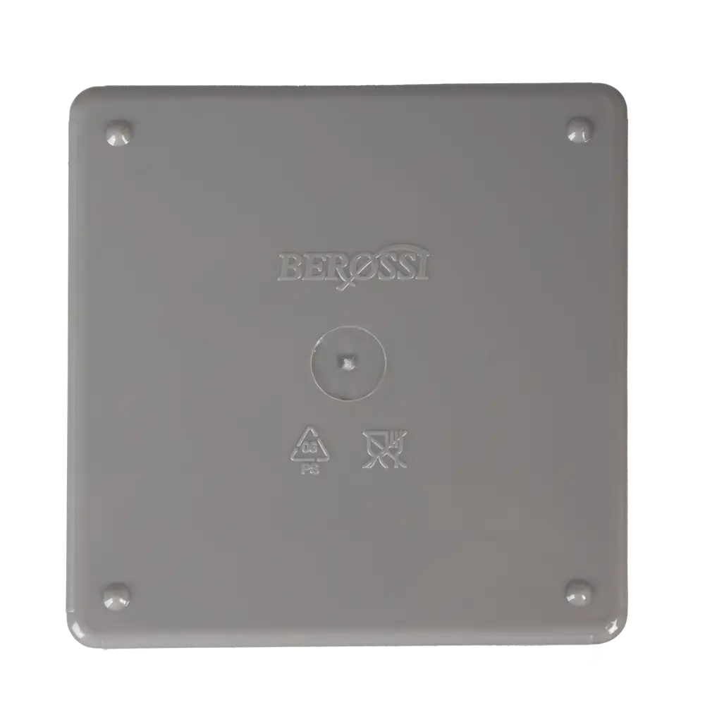 Ёршик для унитаза BEROSSI Spacy в подставке, дымчато-серый 89377093 STLM-1521288 - Вид №3