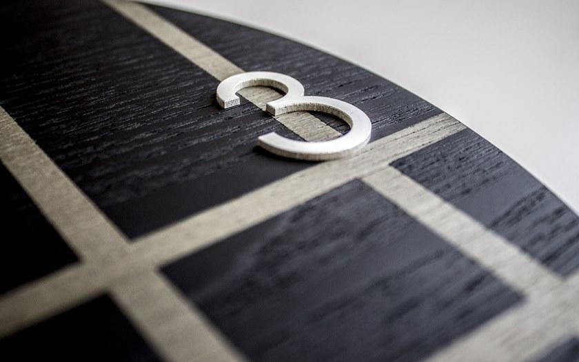 LIGNIS® Настенные часы из инкрустированного дерева Dolcevita lines 10.028 / 10.106 - Вид №3